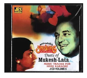 Aniruddh's Sing Along Karaoke Duets Of Mukesh & Lata Music Tracks Hindi CD - Foto 1 di 2