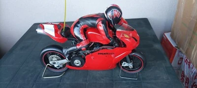 Rare Thunder Tiger Ducati 999r nitro engine 1/5 motorcycle - Immagine 1 di 4