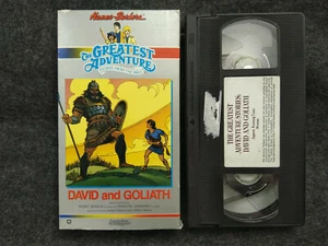 VHS The Greatest Adventure - Stories From The Bible - David and Goliath (1994) - Imagen 1 de 2