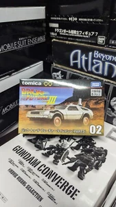 TAKARA TOMY Tomica Premium Unlimited 02 Back to the Future Part 3 DeLorean - Picture 1 of 6