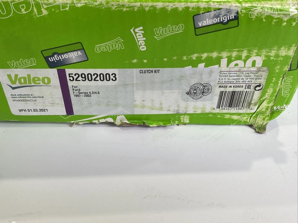 Ford Serie F 1997-2003 Kit de embrague de transmisión 4,2 L/4,6 L Valeo 52902003 nuevo Foto 1 de 3