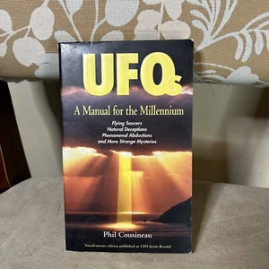 UFOs : A MANUAL FOR THE MILLENIUM by Phil Cousineau vintage 1995 paperback - Picture 1 of 5