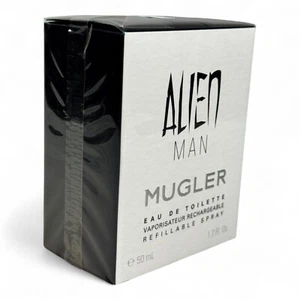 Thierry Mugler Alien Man Eau de Toilette Spray Ricaricabile 50 ml - Foto 1 di 4