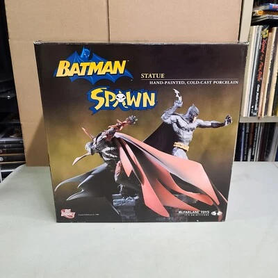 Estátua de porcelana Batman Spawn DC Direct 2007 McFarlane Toys fundida a frio #0741/1300 - Imagem 1 de 4