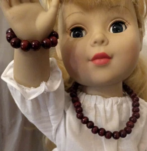 NECKLACE 2 PC DOLL CLOTHES MADE TO FIT 18" DOLLS NECKLACE - Picture 1 of 7