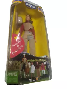 Breyer Traditional doll for horse cowgirl woman Older style Flexible. New in Box - Picture 1 of 13