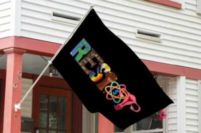 Resist Flag Anti Trump Garden Flag Feminist Flag Pro Choice House Banner Statue - Image 1 of 3