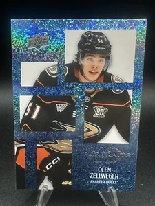 2024-25 OLEN ZELLWEGER UPPER DECK SERIES 2 UD PORTRAITS SPECKLED PARALLEL #P-41 - Picture 1 of 2