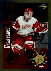 1994-95 (RED WINGS) Score Gold Line #256 Chris Osgood YS