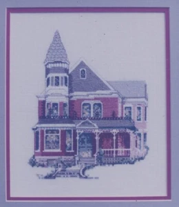 Sit n Stitch Grandmas Victorian House Louise Bremer Counted Cross Stitch Pattern - Picture 1 of 3