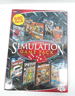 9 Games in One Simulation Game Pack PC Extreme Trucking  More - Image 1 of 4