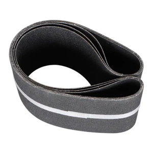 4 X 36 Inch 80 Grit Silicon Carbide Sanding Belts, 3 Pack - Picture 1 of 10