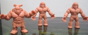 M.U.S.C.L.E. anni 80 Modellino uomo 2" colore carne Buffaloman E Kinnikuman Mattel - Foto 1 di 8