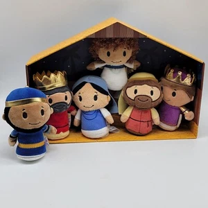 Hallmark Itty Bittys Kinderkrippe Krippen-Set *MISSING JESUS* - Bild 1 von 7