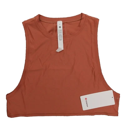 Nuevo Camiseta sin mangas Lululemon talla 6 Muscle Love resistente DSSN desierto bronceado marrón Foto 1 de 4
