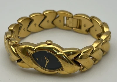 Vintage Gold Tone Pulsar Braided Bracelet Watch - Image 1 of 4