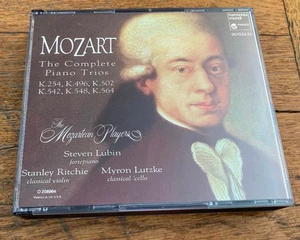 Mozart: The Complete Piano Trios, Mozartean Players (2 CD Set, 1991) K.254 K.496 - Picture 1 of 4