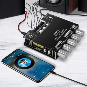 Amplificatore subwoofer per bassi a 2.1 canali compatibile con Bluetooth ZK-MT21 - Picture 1 of 6