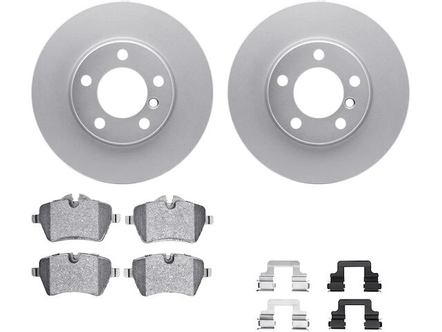 Kit de pastillas de freno delanteras y rotor para Mini Cooper Countryman 2012 2011-2016 JJ964SM Foto 1 de 1
