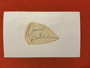 Oscar Gamble🔥🔥MLB: Cleveland Indians 🔥🔥Autographed Cut🔥🔥 - Picture 1 of 1