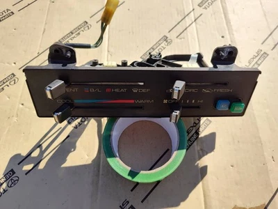 Toyota AE86 Levin Trueno AC Climate Control Panel Switch – Used JDM Vintage Good - Image 1 of 4