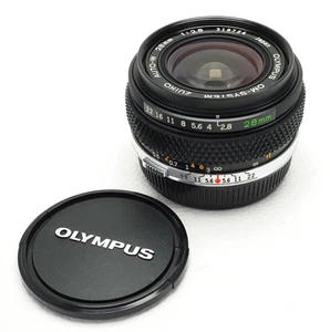 Olympus OM Zuiko 28mm f/2.8 Wide-Angle Lens - Near MINT - Picture 1 of 8
