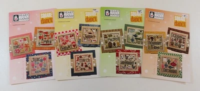 PATRONES DE PUNTO DE CRUZ - Patrones mensuales cuadrados de baile de corazón en mano (112) Foto 1 de 2