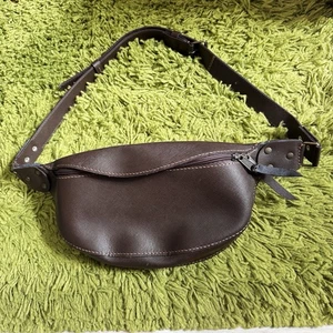 Bumbag Crossbody Leather Handmade - Picture 1 of 16