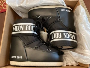 Moon Boot MB Icon Low Nylon Size 4.5/6- Iconic Winter Style & Comfort - Imagen 1 de 18