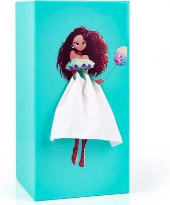 Creative ткани коробка держатель ретро поп-арт косплей аниме девочка летающая юбка воздушный шар - Изображение 1 из 4