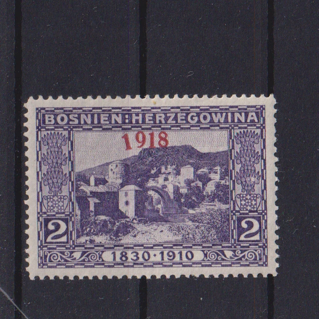 Österreich Bosnien Nr. 147 mit schräger 1 , * - Imagen 1 de 1