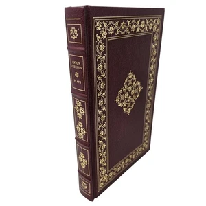 Greatest Plays Anton Chekhov 1979 Franklin Library Leatherette Gold Stan Hunter - Picture 1 of 16