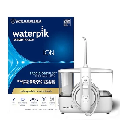 Waterpik ION hilo dental profesional de agua, recargable, WF-12 blanco - ENVÍO RÁPIDO Foto 1 de 4