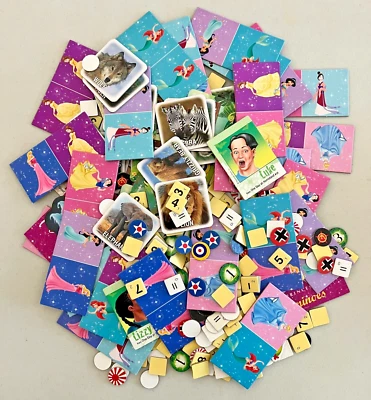 Piezas de juego de mesa mixtas de aglomerado de 1 libra Disney Axis & Allies Goosebumps y más Foto 1 de 4