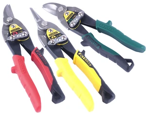 STANLEY MaxSteel Blechschere Metallschere Gerade Durchlauf Links Rechts Schere - Bild 1 von 20