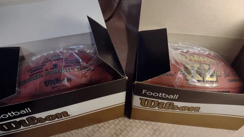 Wilson NFL Super Bowl XL, AFC Championship Football Pgh Steelers Seahawks Ravens Cover