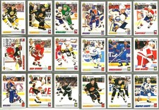 1991-92 UPPER DECK EURO-STARS INSERT CARDS - PICK SINGLES - FINISH SET Rare Mint