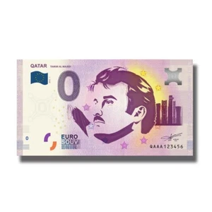 Billete Euro Souvenir Qatar 2019-1 QAAA Tamim Al Majed - Imagen 1 de 1