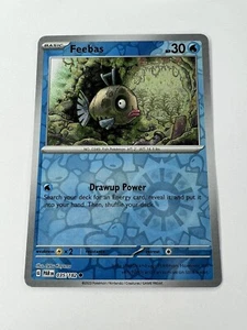 Feebas 035/182 Common Paradox Rift  Eng Pokemon TCG NM/M Reverse Holo - Picture 1 of 2