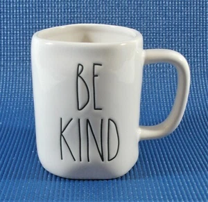 Rae Dunn Magenta Coffee Mug Farmhouse Stoneware Pottery ~ BE KIND - Picture 1 of 6