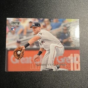 2018 Topps Stadium Club Garrett Cooper RC Rookie #139 Miami Marlins B2
