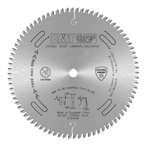 CMT orange 12"" zweiseitige Laminat/Melamin Crosscut Klinge 96 Zähne TCG 281.697.12 - Bild 1 von 6