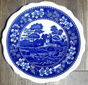 Spode Tower tazza e piattino ciotola frutta blu a scelta - Foto 1 di 4