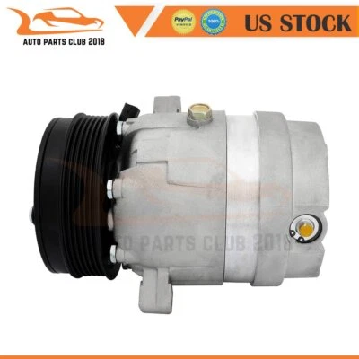 Compresor de aire acondicionado con embrague para Oldsmobile 88 98 1996-1999 para Buick 3,8 L Foto 1 de 4