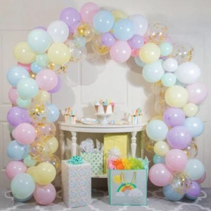 Large Pastel Colors Balloon Arch Kit 110 12-inch Assorted Latex Balloons - Picture 1 of 1