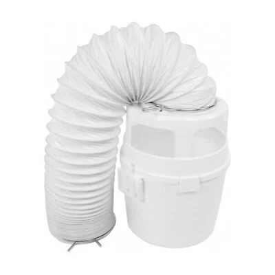 Tumble Dryer Wall Vent Hose Bucket Condenser Kit 1.5M Hose For White Knight  - Image 1 of 4