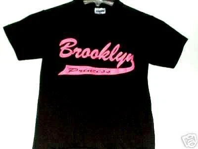 BROOKLYN PRINCESS  Kids Tee Shirt Asst. Colors Sizes 6-8 small to 18-20 X-Large - Image 1 of 1