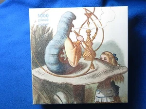 ALICE IN WONDERLAND JOHN TENNIEL 1000 PIECE.ZIGSAW PUZZLE FLAME TREE NEW SEALED - Picture 1 of 1