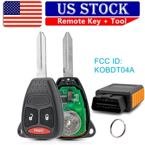 Programmer Tool + Remote Key Fob 3B For 2007-2011 Dodge Dakota 2005-2007 Magnum - Picture 1 of 7