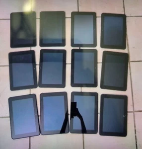 -Lot Of 12 Amazon Kindle Fire HD (2nd Gen) 3HT7G 16 GB Black WiFi - Picture 1 of 2